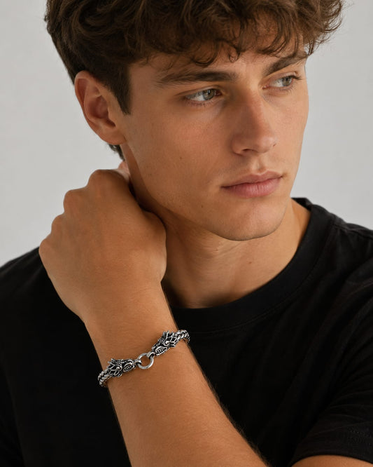 🐉 Pulsera Quetzalcóatl – Fuerza, Sabiduría y Legado