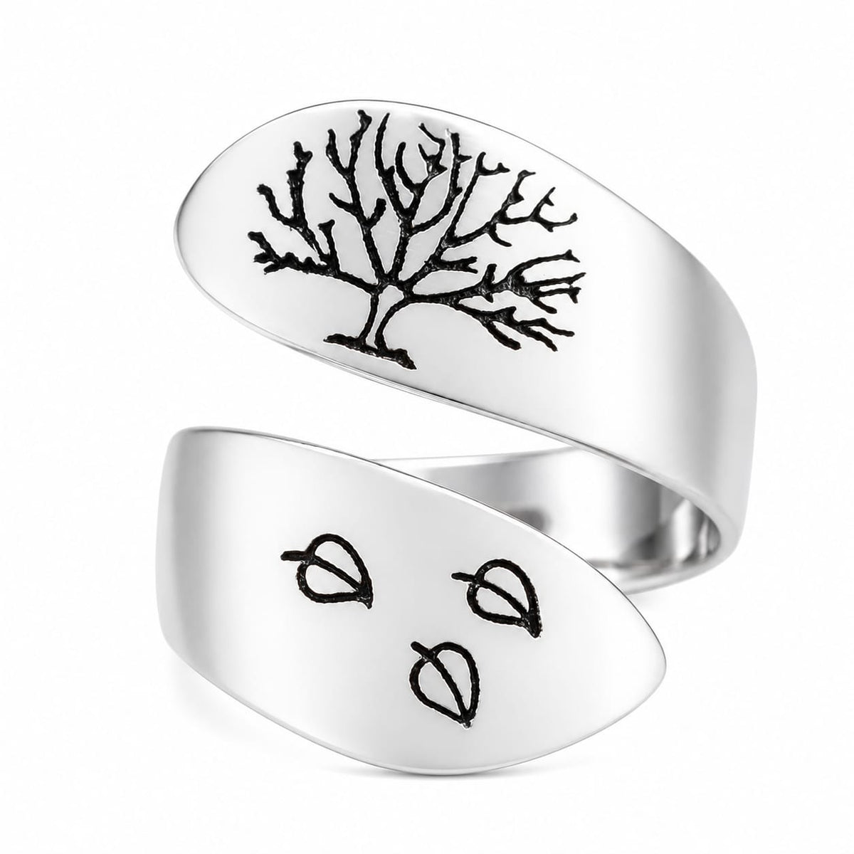 🍂 Anillo Árbol de Otoño – Cambio, Renovación y Nuevos Comienzos