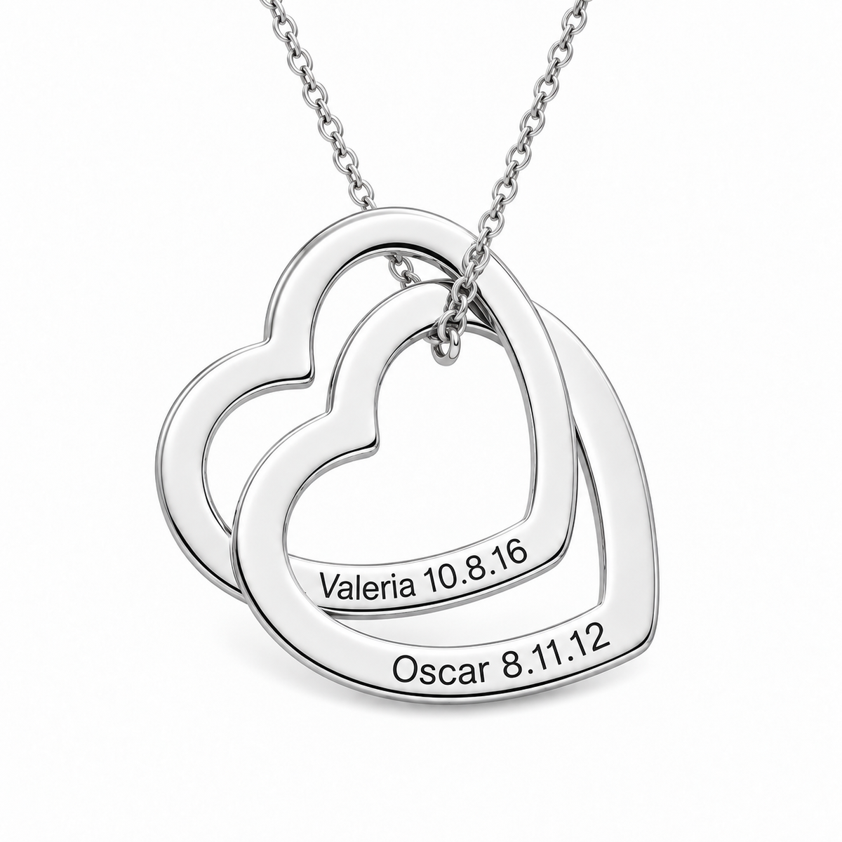 💞 Dije Corazones Unidos Personalizado