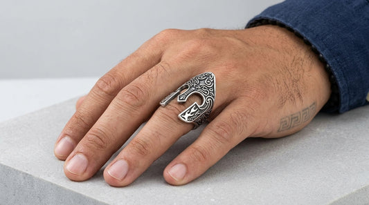 ⚔️ Anillo Gladiador – Fuerza, Honor y Carácter