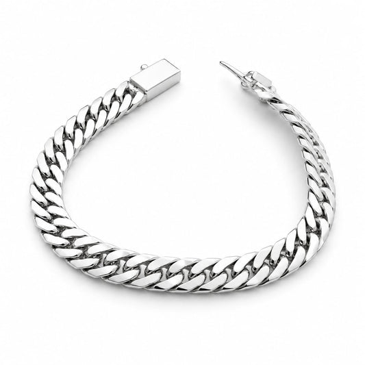 ⛓️ Pulsera Doble Barbado para Hombre