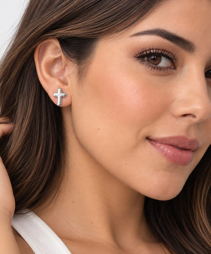 ✝️ Aretes de Cruz