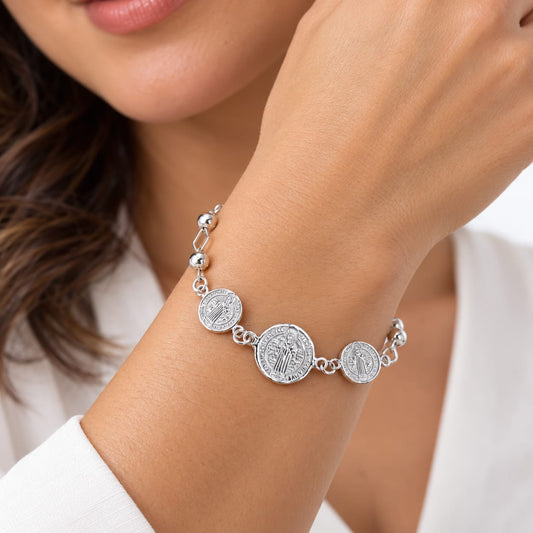 Pulsera de San Benito (3) – Fe, Protección y Elegancia