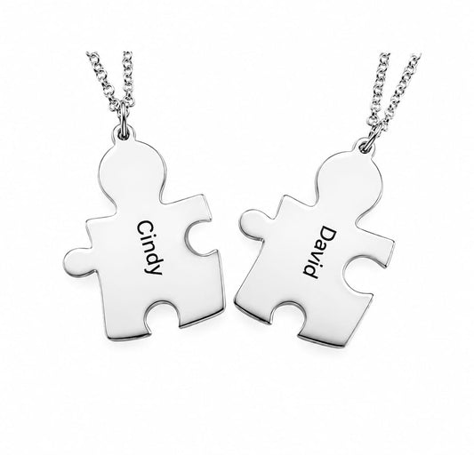 🧩 Dijes para Pareja Personalizados – “Tú Eres la Pieza que Completa Mi Vida”