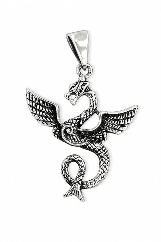 Dije Dragón Vikingo en Plata Ley 925