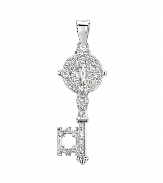 🗝️ Dije Llave de San Benito – Símbolo de Fe y Protección